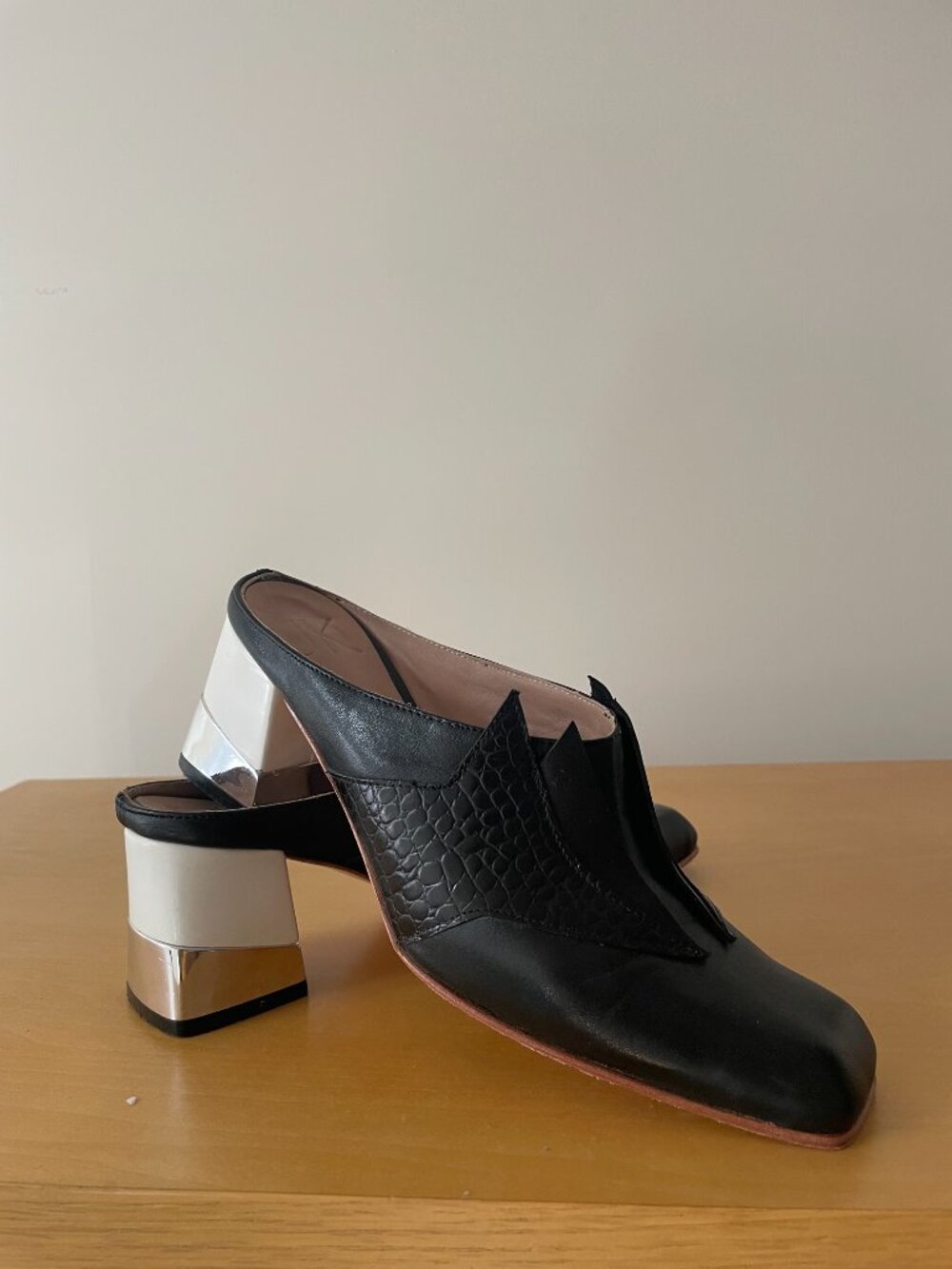 Jessica Kessel Buenos Aires - Handmade Leather Mule  Limited Edition